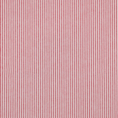 Baumwollstoff Streifen 3 mm garngef�rbt, rot wei�