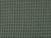 Waffelpique Frotteestoff , Bundeswehrgrn