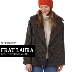 Papierschnittmuster Kurzmantel FRAU LAURA Studio Schnittreif