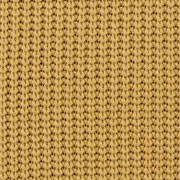 Strickstoff Baumwolle Halbpatent Rippenstrickstoff, ockergelb