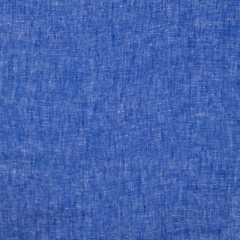 Leinenstoff 100% Leinen Georgio, azur blau