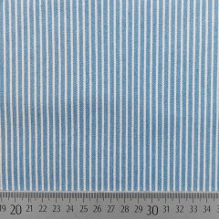 Stretch Jeans Stoff Streifen Meterware Denim, wei� hellblau