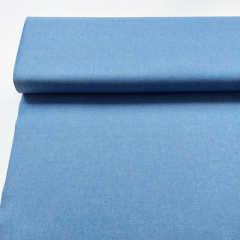 Jeanstoff leicht Chambray mit Stretch, helles jeansblau