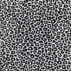 Baumwollstoff kleines Leoparden Muster, schwarz cremewei�