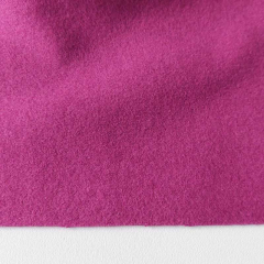 Jackenstoff Mantelstoff Velourstoff Lodenstoff Meterware weich uni - Blush Plum (helle Pflaume)