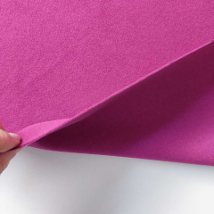 Jackenstoff Mantelstoff Velourstoff Lodenstoff Meterware weich uni - Blush Plum (helle Pflaume)