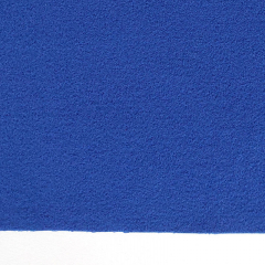 Jackenstoff Mantelstoff Velourstoff Lodenstoff Meterware weich uni - kobaltblau