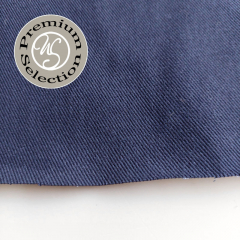 EINZELST�CK 120 cm Baumwolltwill Trenchcoatstoff Jackenstoff Hosenstoff - Admiral Blue