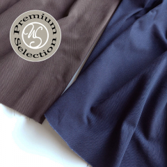 EINZELST�CK 120 cm Baumwolltwill Trenchcoatstoff Jackenstoff Hosenstoff - Admiral Blue