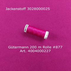N�hgarn G�termann Allesn�her 200m Rolle, Nr. 877 (helle Pflaume)