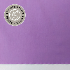 Silky Cotton Baumwollstoff Blusenstoff Hemdenstoff uni elastisch, Lilla Lavanda (flieder) - Made in Italy