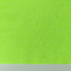 B�ndchenstoff Meterware Glattstrick , neongr�n