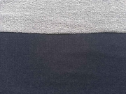 RESTST�CK 152 cm Viskose French Terry leicht, navy melange