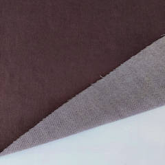 Jeansstoff Denim mit Stretch (colored) uni, dunkelbraun