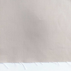 Baumwoll Twill Mantel Stoff, beige (sand) - Made in Italy - Deadstock