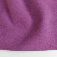 Jackenstoff Mantelstoff Velourstoff Lodenstoff Meterware weich uni - Orchidee (Lila)