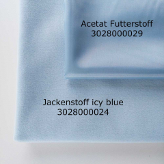 Acetat Futterstoff antistatisch, icy blue (hellblau)