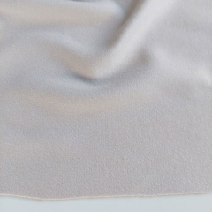 EINZELST�CK 175 cm Jackenstoff Mantelstoff Doubleface fein edel, helltaupe