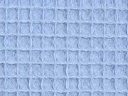 Waffelpiqu Frottee, dusty blue