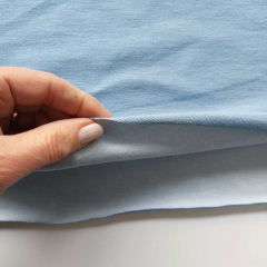 Jeans Jersey Meterware Jersey Jeans Optik, hellblau