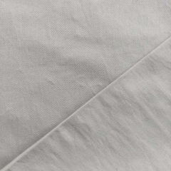 Baumwoll Twill Stoff Trenchcoat Stoff mit Stretch, taupe