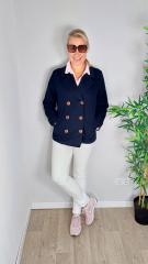 Baumwoll Twill Stoff Trenchcoat Stoff mit Stretch, taupe