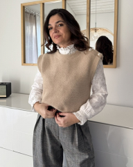 Papierschnittmuster Damen Pullover/Pullunder NINO - Clematisse Pattern