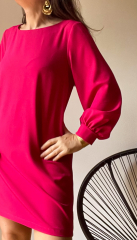 Papierschnittmuster Kleid EVE Langarm Manschette - Clematisse Pattern