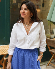 Papierschnittmuster Hemdbluse Hemdkleid JANE - Clematisse Pattern