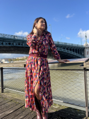 Papierschnittmuster Hemdbluse Hemdkleid JANE - Clematisse Pattern