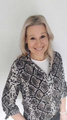 Einzelst�ck 2 m Viskosestoff Schlangenmuster Snake Print- wei� taupe schwarz - Made in Italy