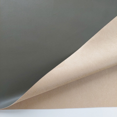 Kunstleder Lederimitat mit Wildleder-Imitat R�cken elastisch, armygr�n