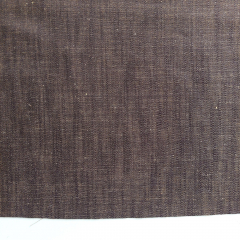 Lyocell Baumwolle Leinen Stoff Meterware schokobraun (dunkelbraun)