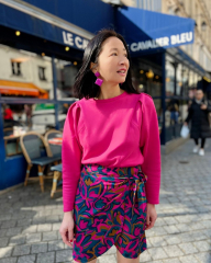 Papierschnittmuster Damen Wickelrock PANAME - Clematisse Pattern