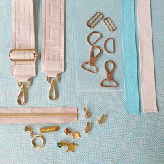 EINZELST�CK 1,25 m Outdoorstoff Teflon Kreuzmuster Weave, t�rkis natur