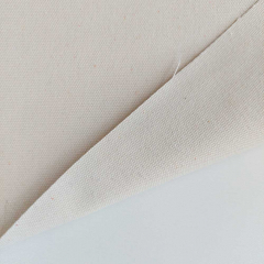 Canvas Stoff gewachst wasserabweisend uni Meterware, natur