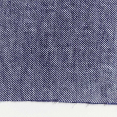 Viskose-Leinen Stoff weich fallend dunkelblau  – Twill Sommerstoff f�r Blusen, Kleider & Hosen