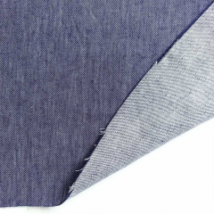 Viskose-Leinen Stoff weich fallend dunkelblau  – Twill Sommerstoff f�r Blusen, Kleider & Hosen