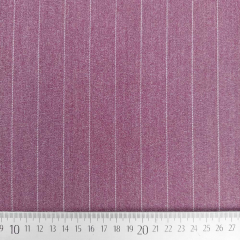Webware mit Stretch Nadelstreifen, wei� weinrot