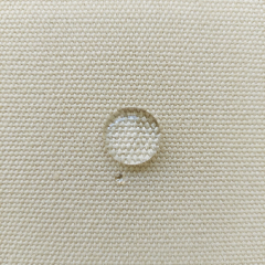 Canvas Stoff gewachst wasserabweisend uni Meterware, Champagne