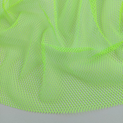 Netzstoff Mesh f�r Bekleidung und Taschen, neongelb
