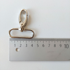 Taschenzubeh�r Set D-Ringe Karabiner Schieber 40 mm, silber