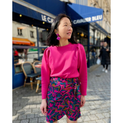 Papierschnittmuster Damen Wickelrock PANAME - Clematisse Pattern