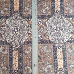 Viskose Stoff Patchwork Paisley Webware – Braunt�ne