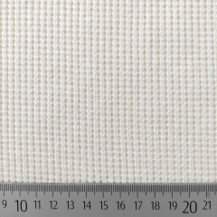 Rippstrick Viskose Meterware – Creme
