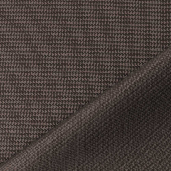 Strickstoff Pepita Muster braun schwarz