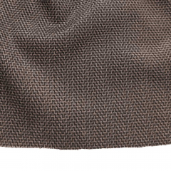 Strickstoff Fischgr�tmuster (Herringbone) braun schwarz