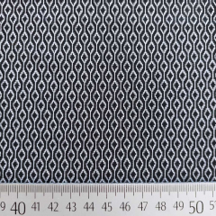 Strickstoff Geometrisches Muster Schwarz Wei�