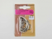 D-Ringe versch. Gren, silber