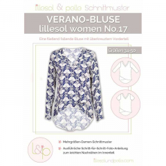 Papierschnittmuster VERANO Bluse Lillesol Woman No. 17